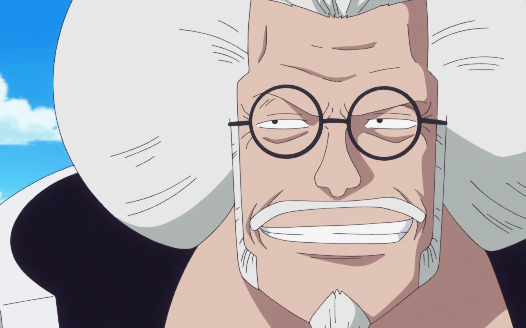 【海贼王】战国没退休前经常被卡普气个半死,退休以后跟卡普一样一样