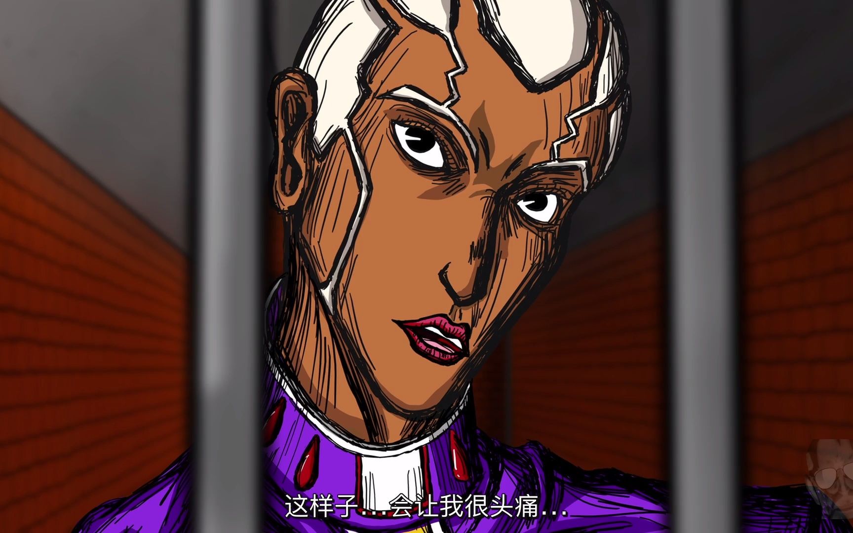 【jojo石之海】普奇神父"哈利路亚" (原画自制anime完成)