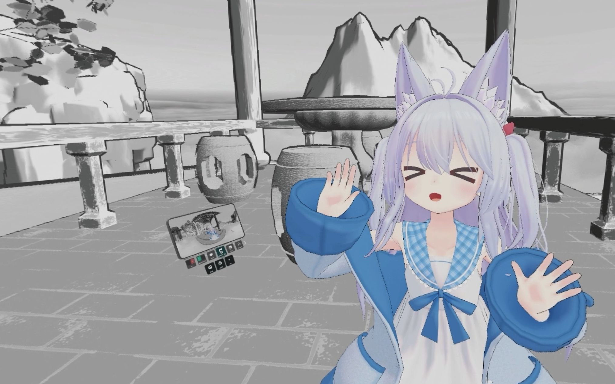 【VRChat】360度全景 水墨画风格地图哔哩哔哩bilibili