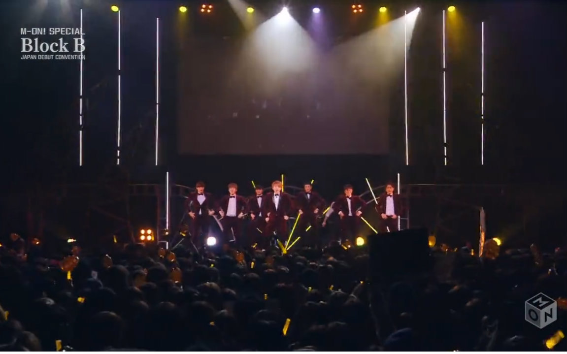 【BLOCK B吧】20150121 MON! SPECIAL 「Block B」 JAPAN DEBUT CONVE哔哩哔哩bilibili