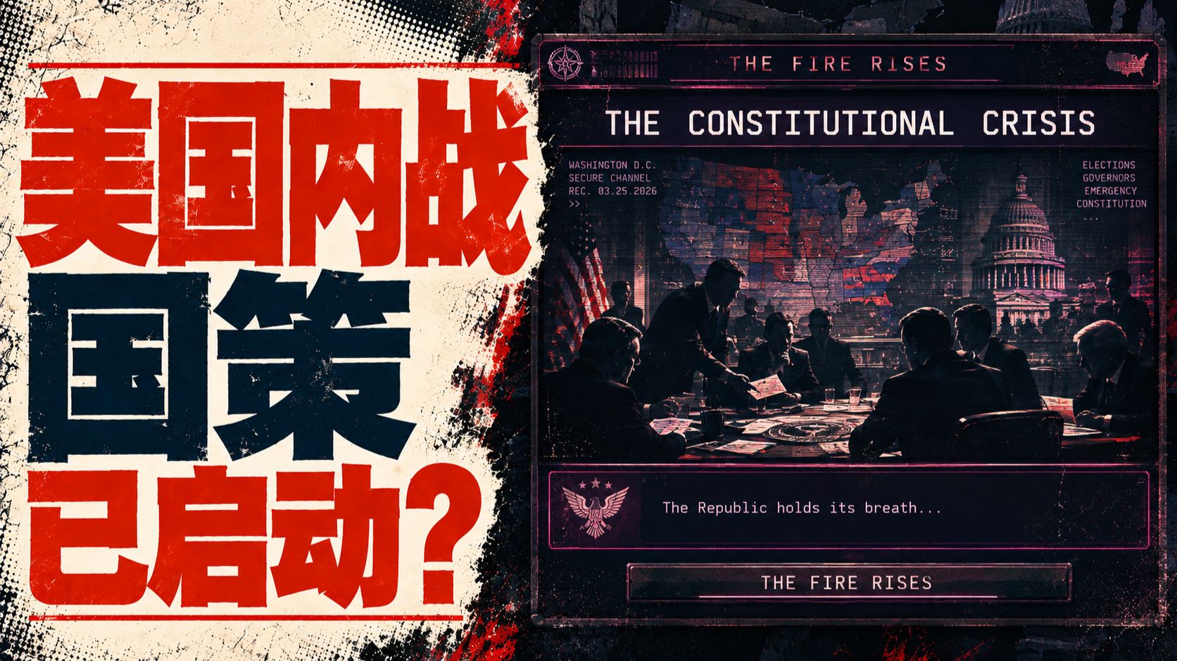 TFR剧情启动？“民主党内战”阴谋论大调查