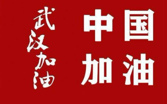 [图]为逆行的勇士们祈福，平安归来!加油，武汉!加油，中国!