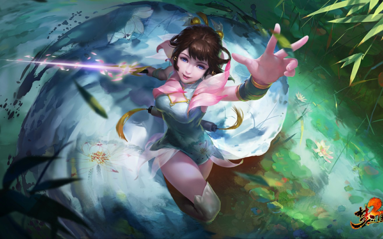 梦三国2,官渡天命,小乔一局