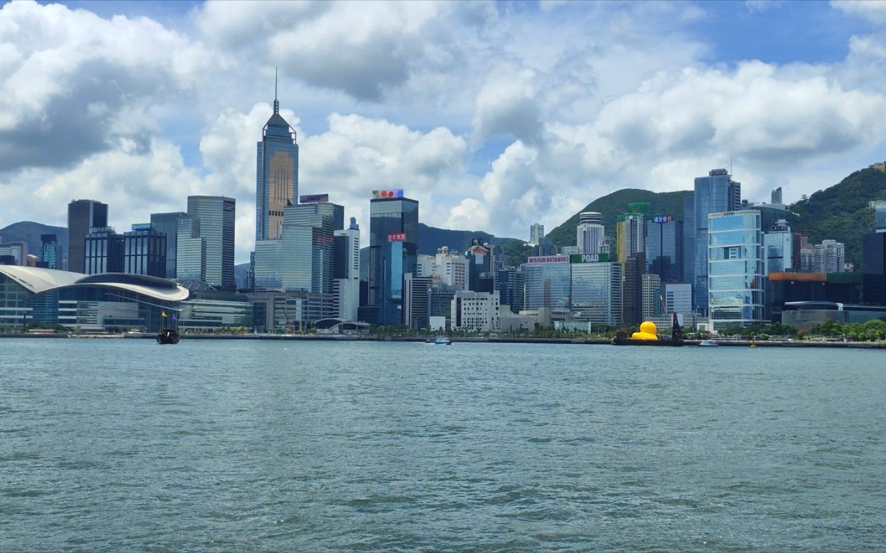 香港维多利亚港风景