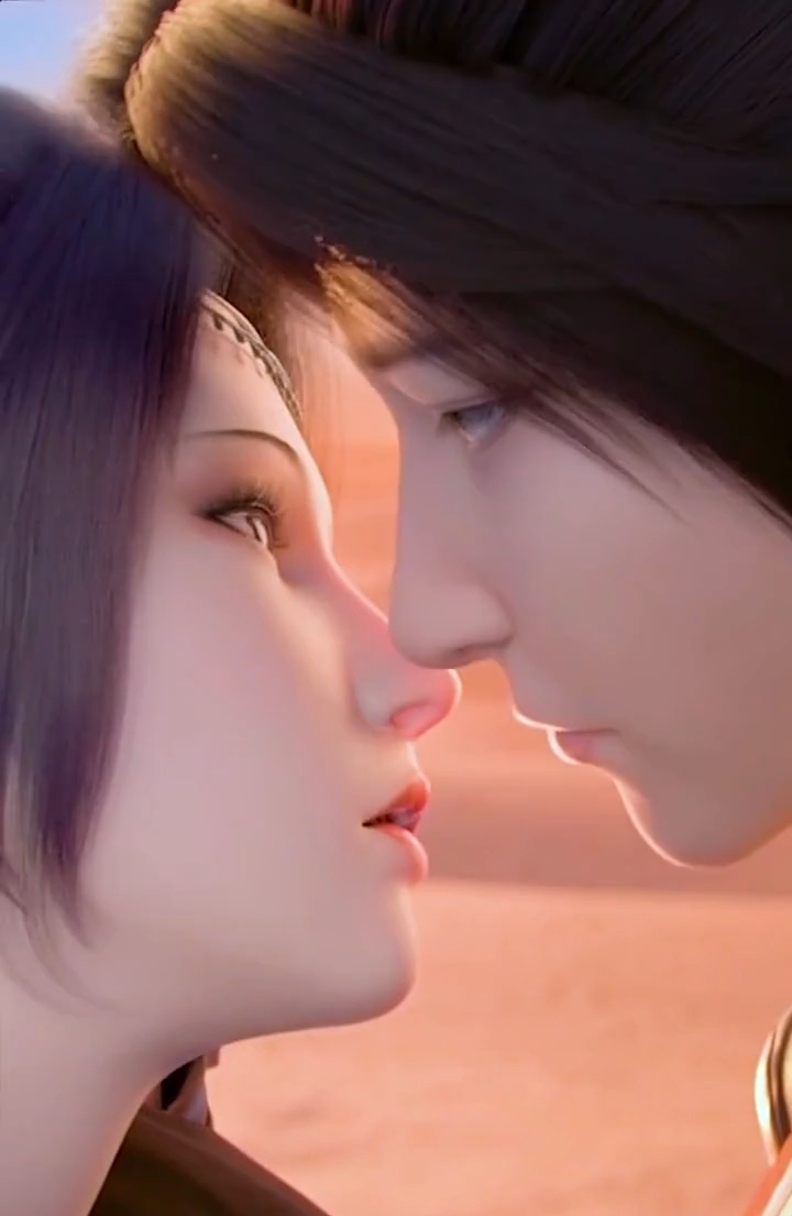 云韵萧炎一吻定情