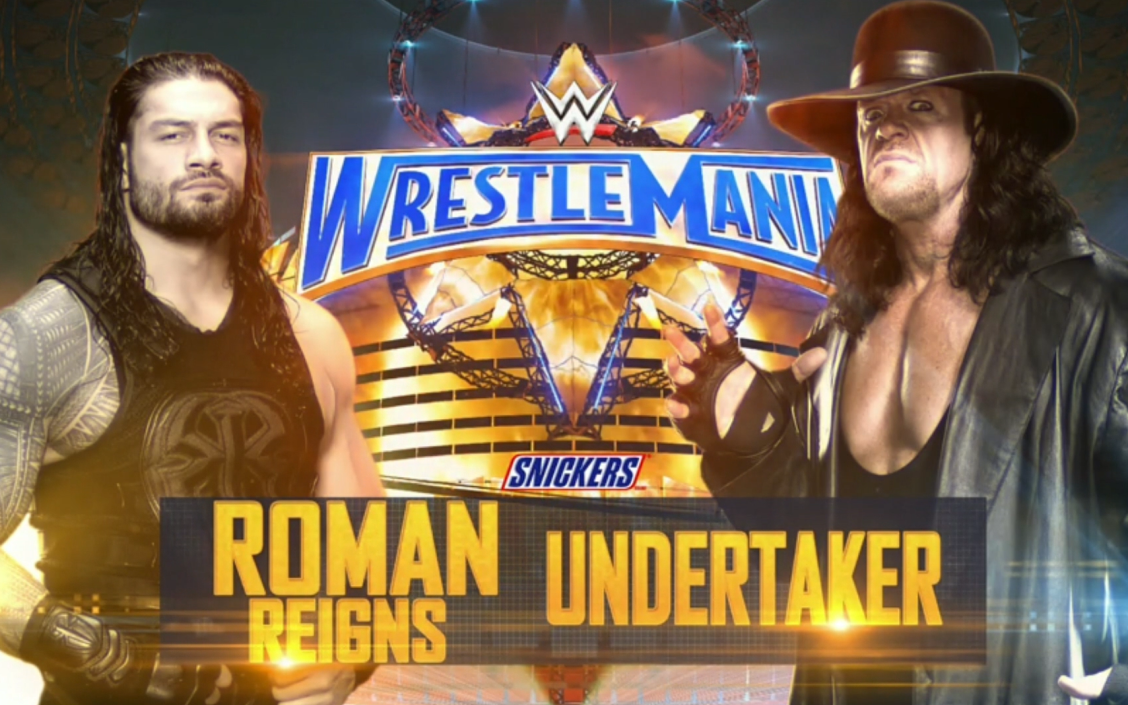 roman reigns vs the undertaker wrestlamania 33【原聲剪輯】