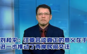 Tải video: 刘和平：汪辜会谈真正的意义在于进一步推动了两岸民间交往