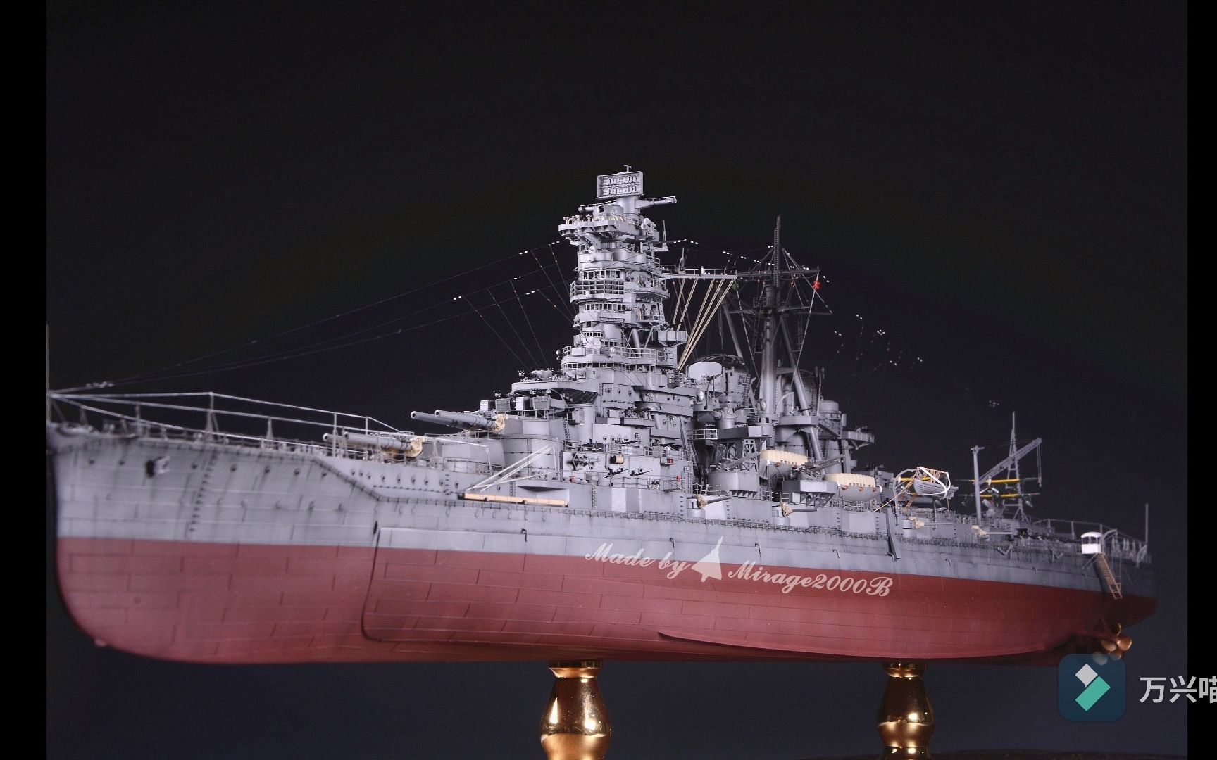 1/350 金刚号战列舰1944 成品及过程