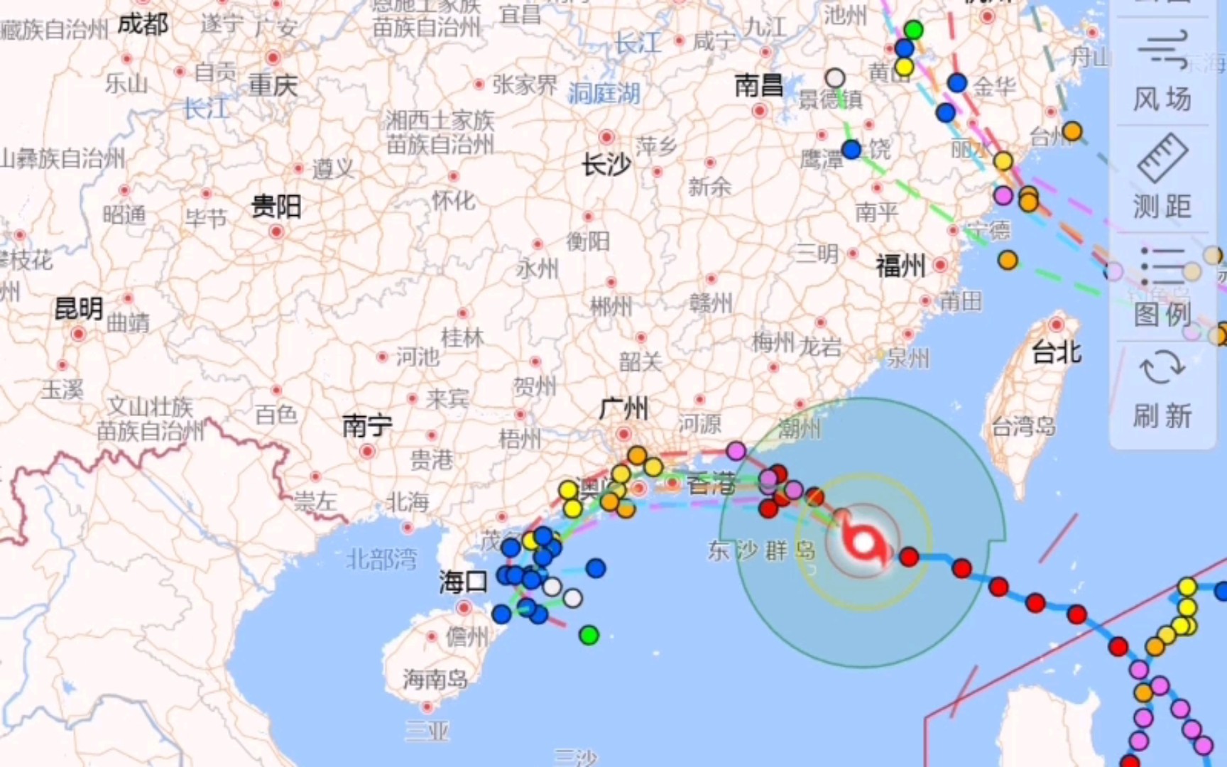 [图]只因为看了一下台风路径