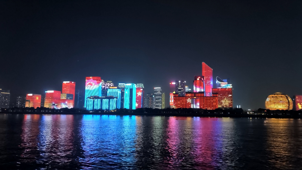 钱塘江灯光秀