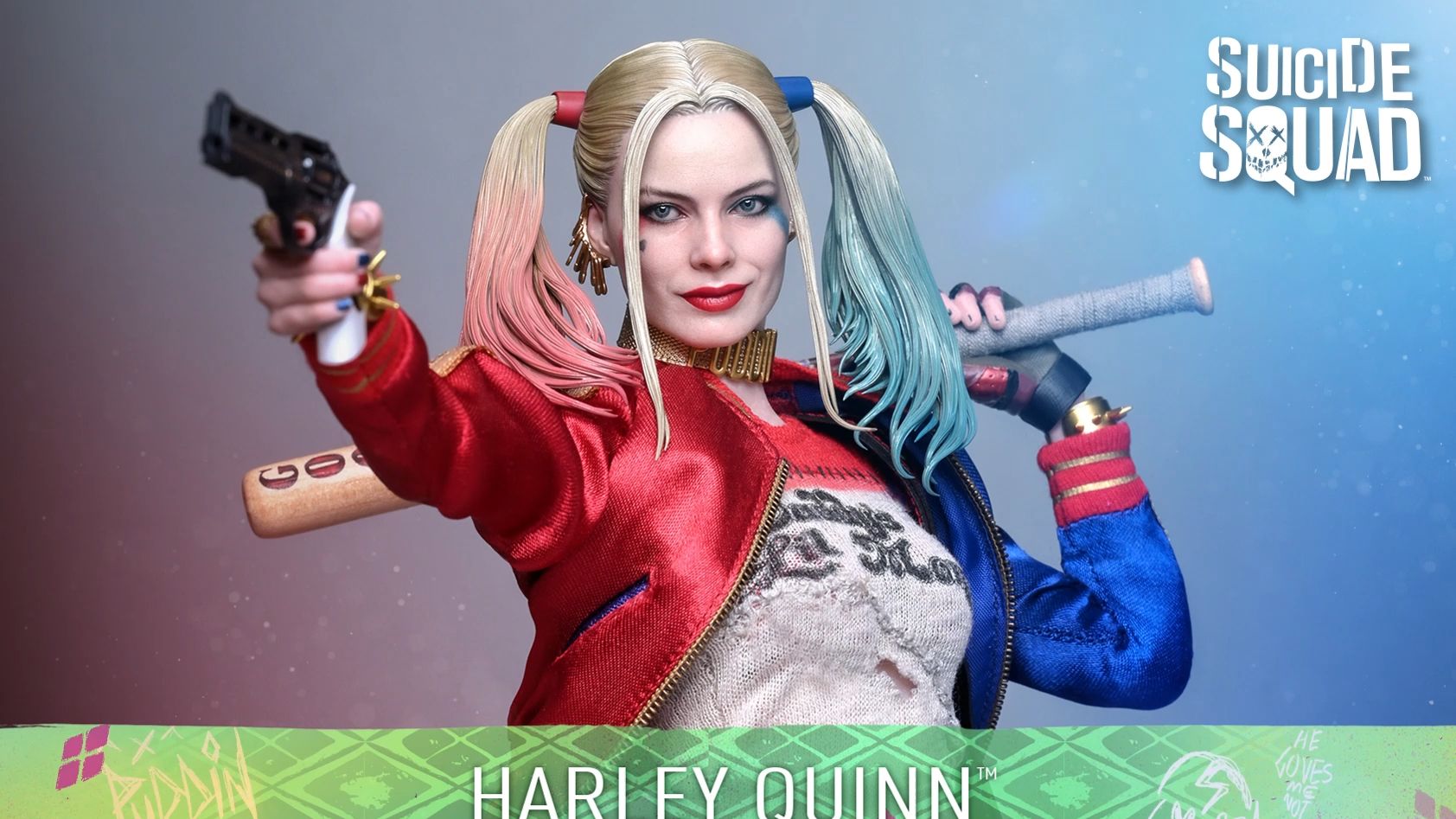 hottoys新品 自杀小队 小丑女哈利奎恩 2.0!