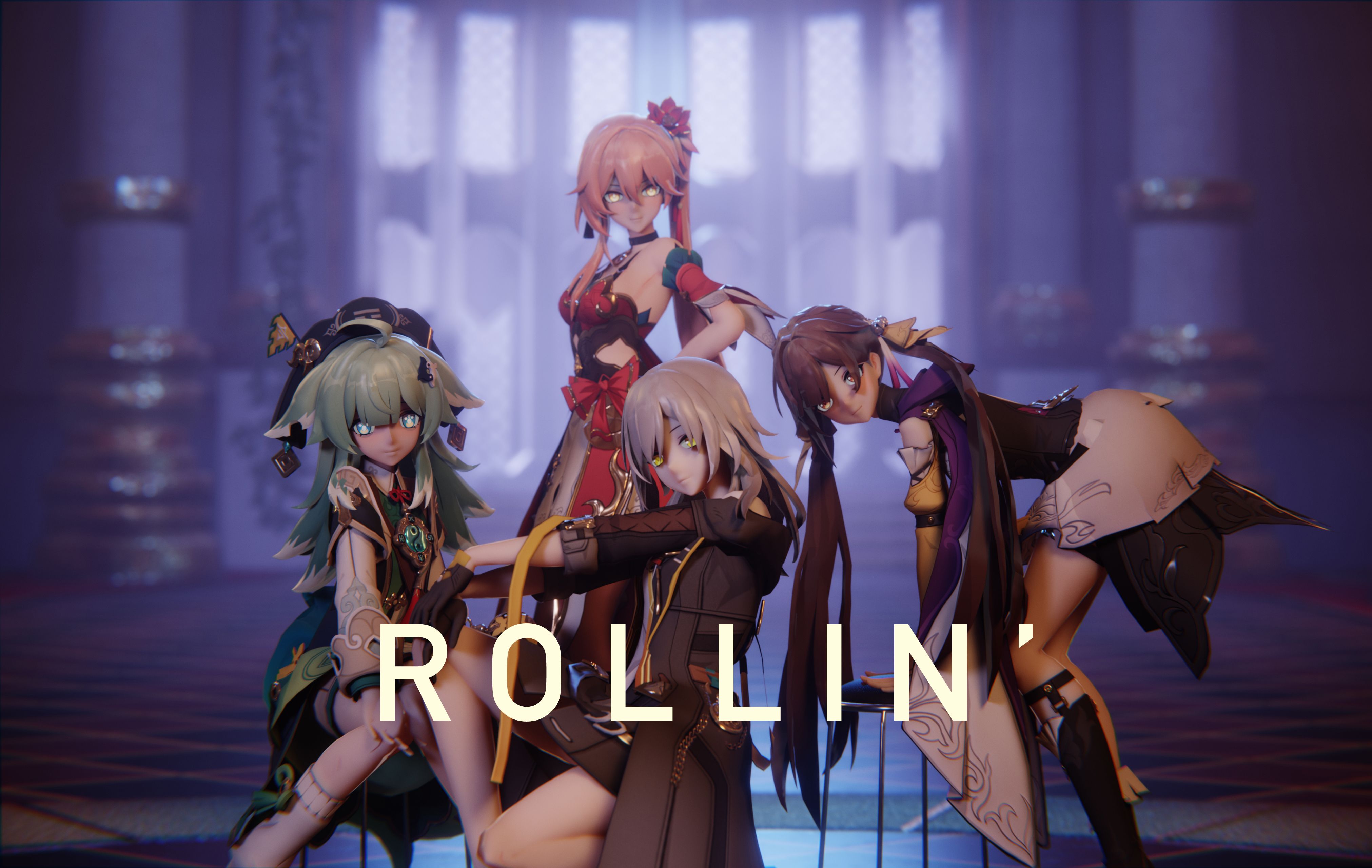 【星铁mmd】捉鬼小队百万粉纪念视频