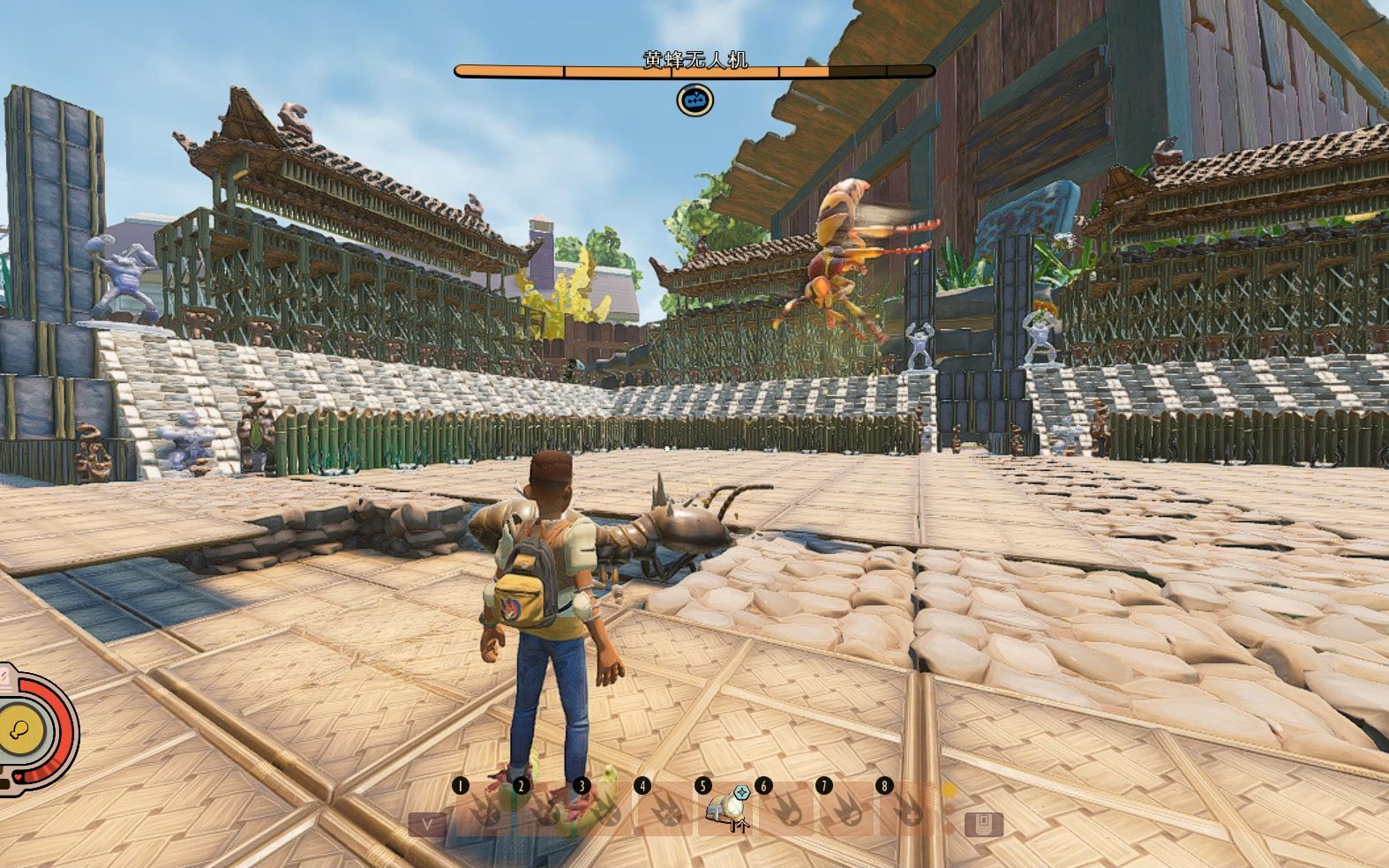 【禁闭求生】斗兽场系列第14期|黄蜂无人机vs白蚁王