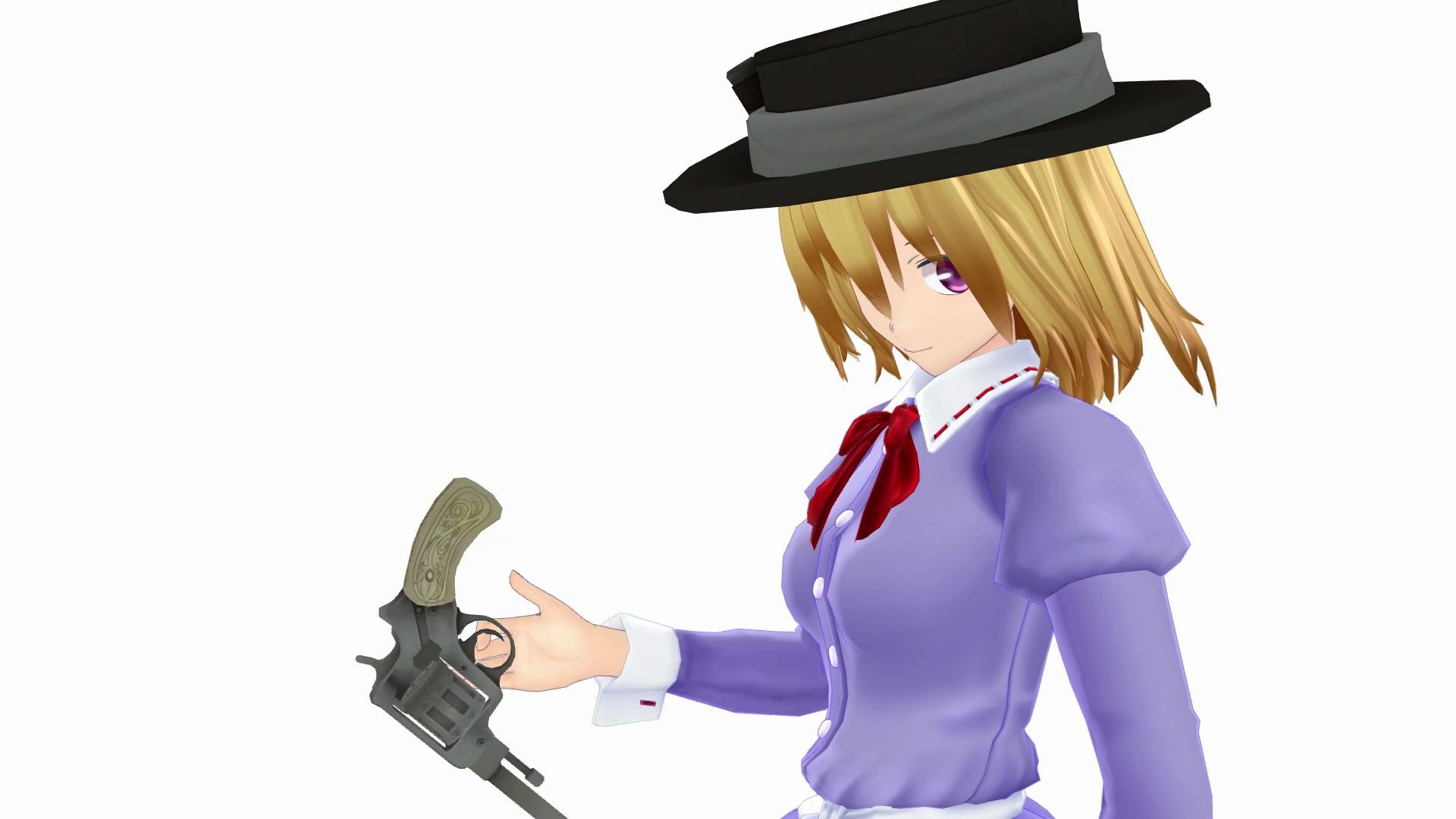 【东方mmd】牛仔梅丽_哔哩哔哩 (゜-゜)つロ 干杯~-bilibili