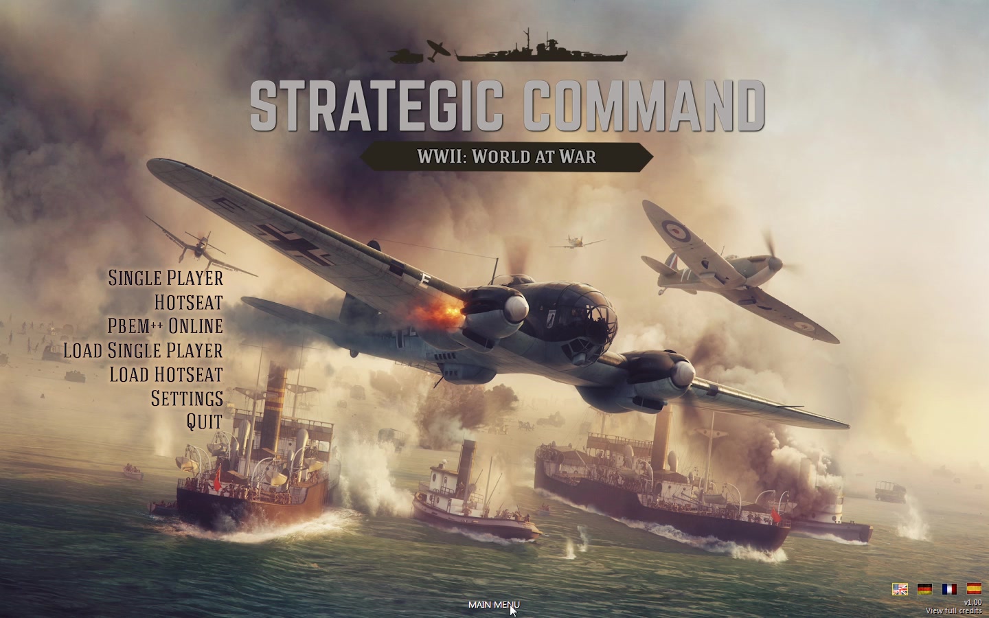 试玩 战略命令WWII:世界战争 Strategic Command WWII World at War 战略命令 WWII : 世界战争哔哩哔哩bilibili