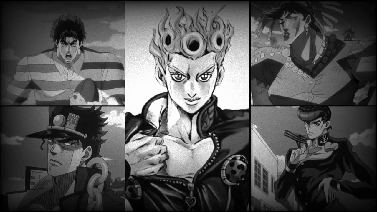 【jojo音乐】历代主角动画处刑曲系列