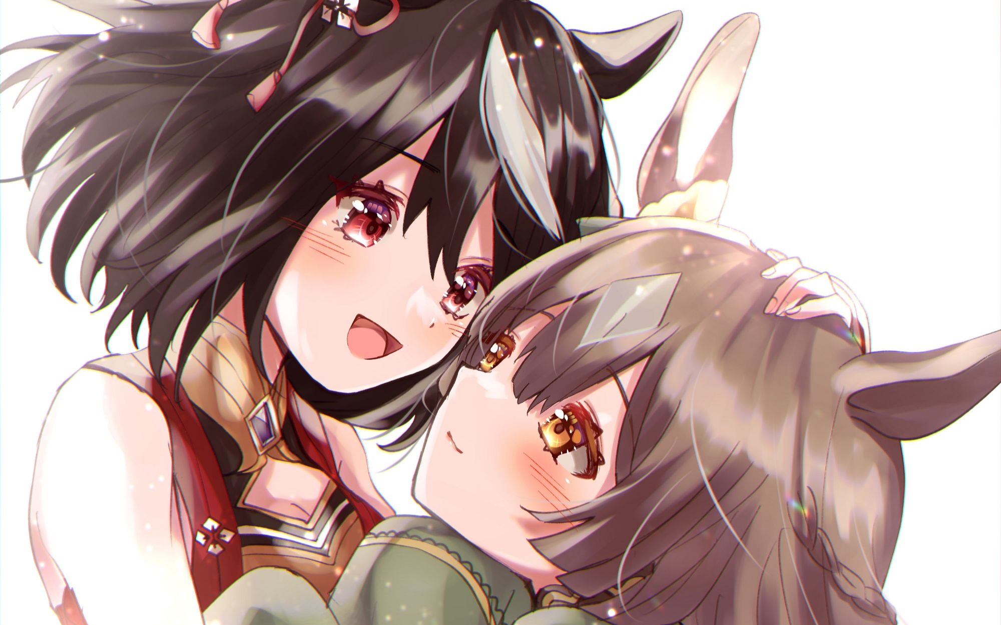 【赛马娘北部玄驹 里见光钻中字】轮到两只小可爱来洗脑了 ユメヲカ