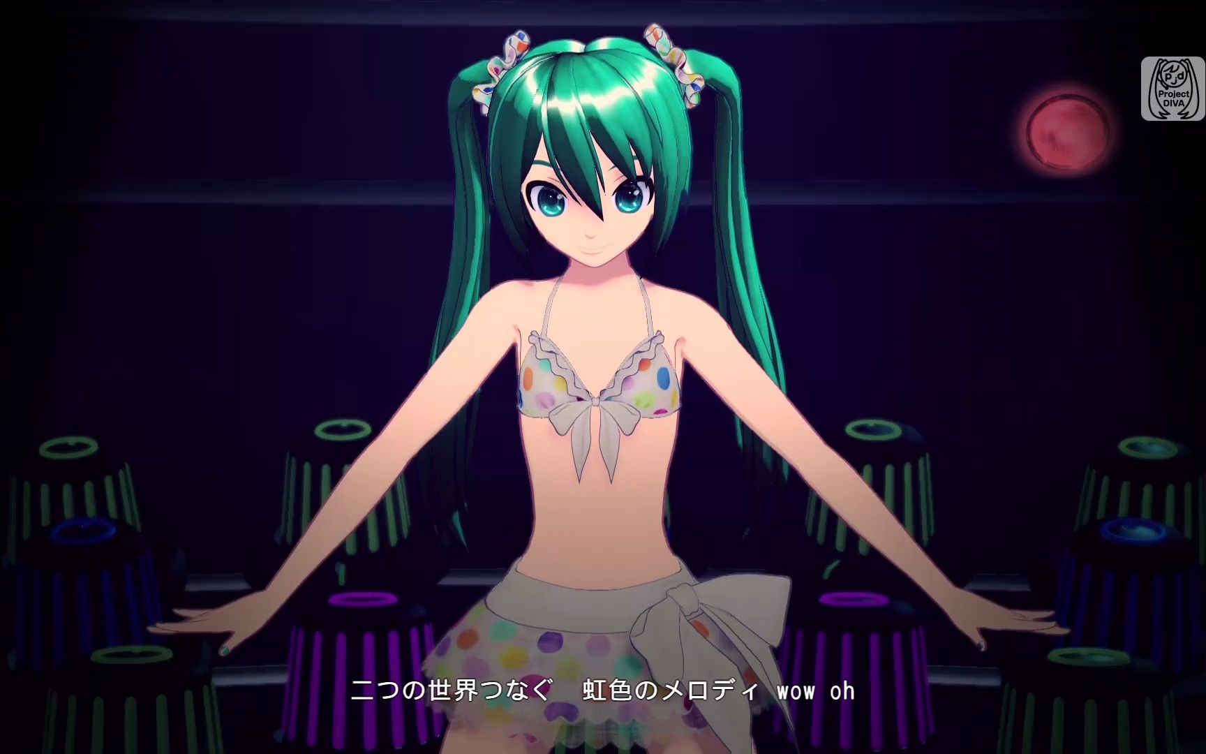 【project diva】アゲアゲアゲイン 初音泳装_哔哩哔哩bilibili_歌姬