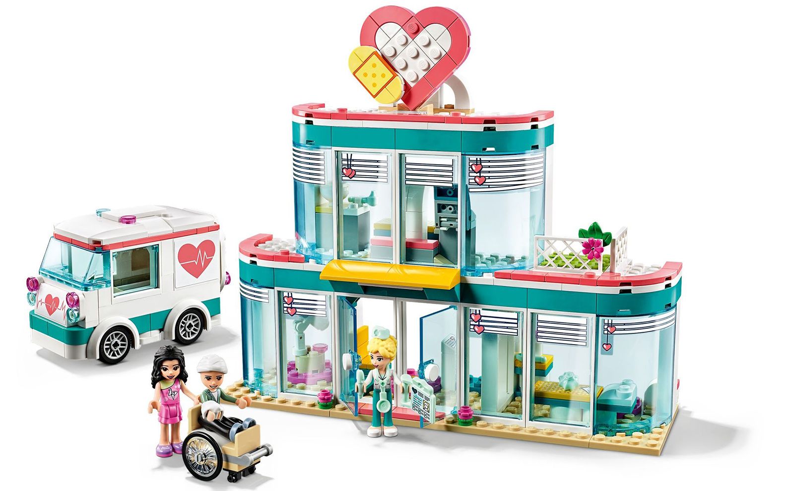 乐高 lego 41394 好朋友 心湖城医院 2020速拼评测