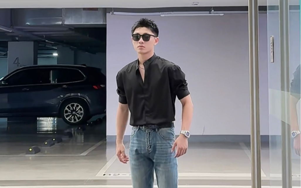 适合30岁男生,新中式硬汉痞帅风穿搭分享.