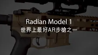 Radian model 1 顶级ar步枪