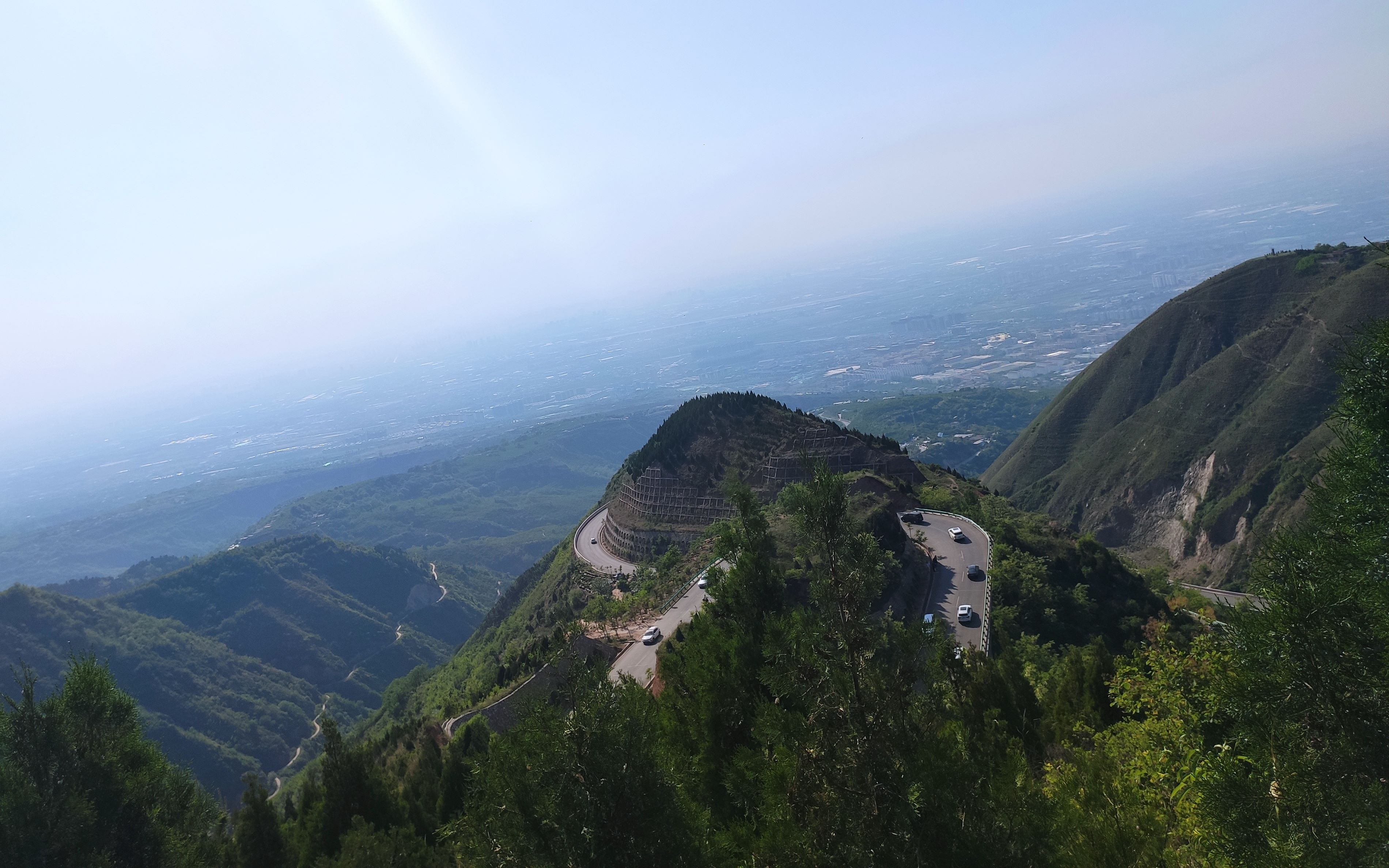 骑行骊山最美盘山路~~~陕西"秋名山"_哔哩哔哩_bilibili