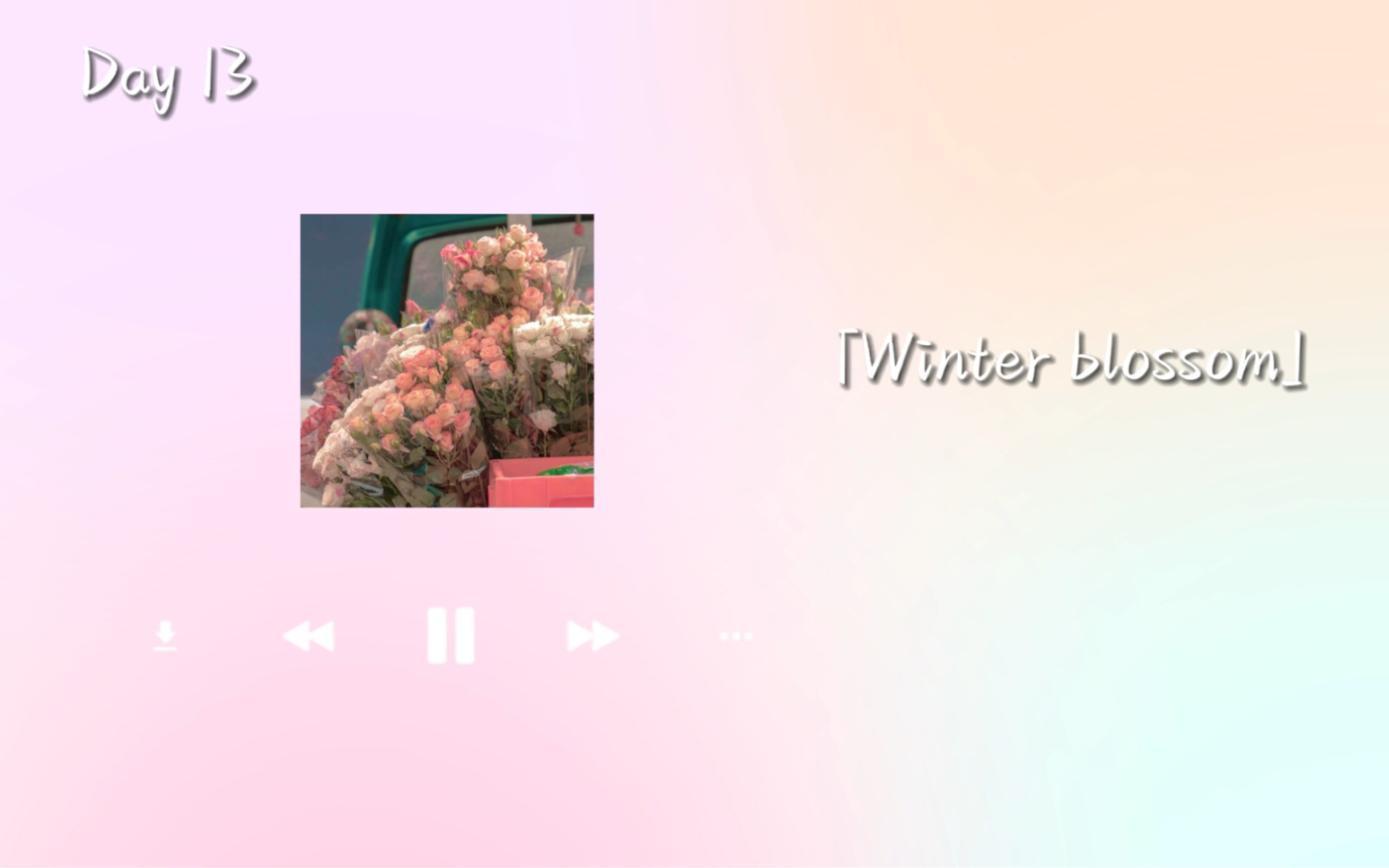 [图]音乐分享Day 13:「Winter blossom」