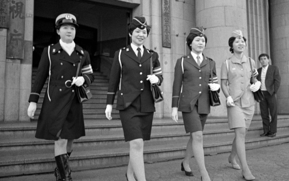 1973年 昭和时代东京女警风采哔哩哔哩bilibili