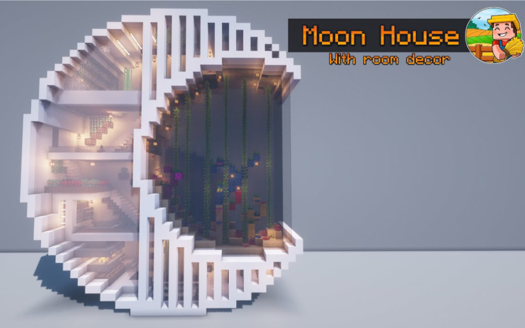 [图]我的世界—月亮造型的住宅