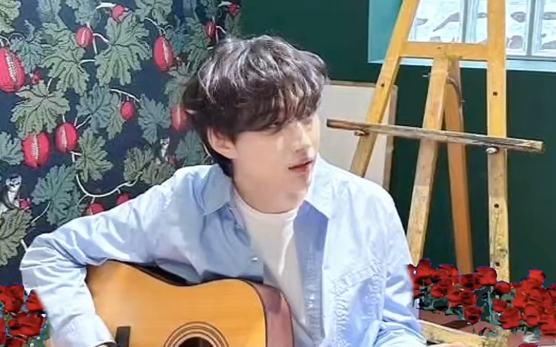 【金宰汉】是弹吉他的lp啊,献上我的满屏发发