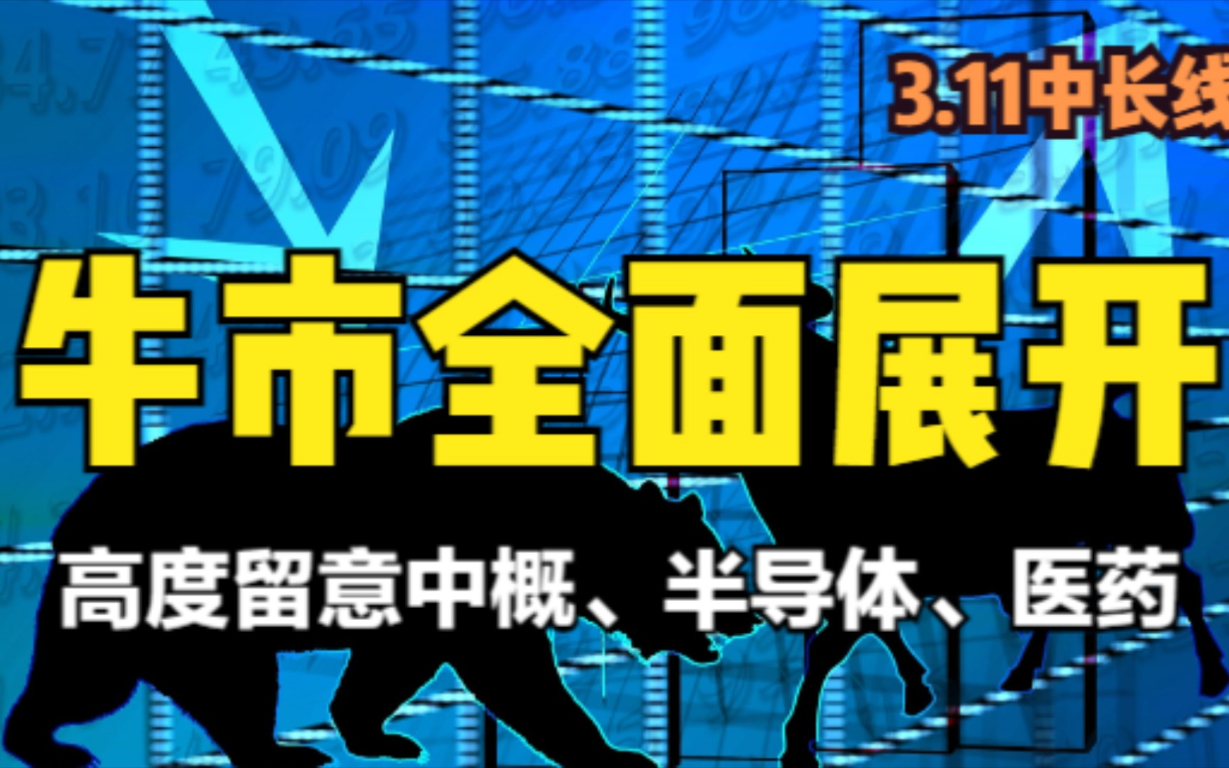 牛市全面爆发,高度留意中概、半导体、医疗哔哩哔哩bilibili