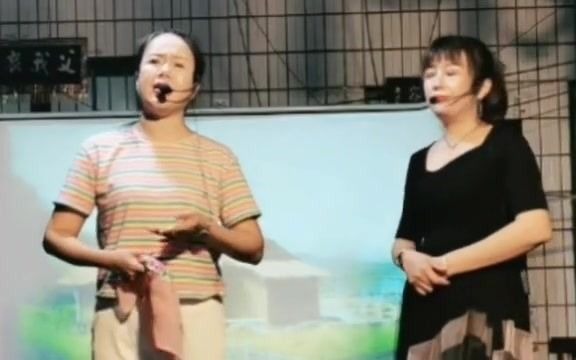 [图]祁东渔鼓两位名旦李美玉和段玉环表演曲艺