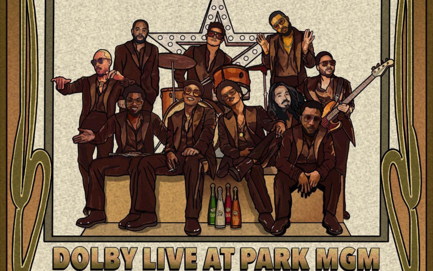 【silk sonic】第一晚拉斯维加斯演出录音