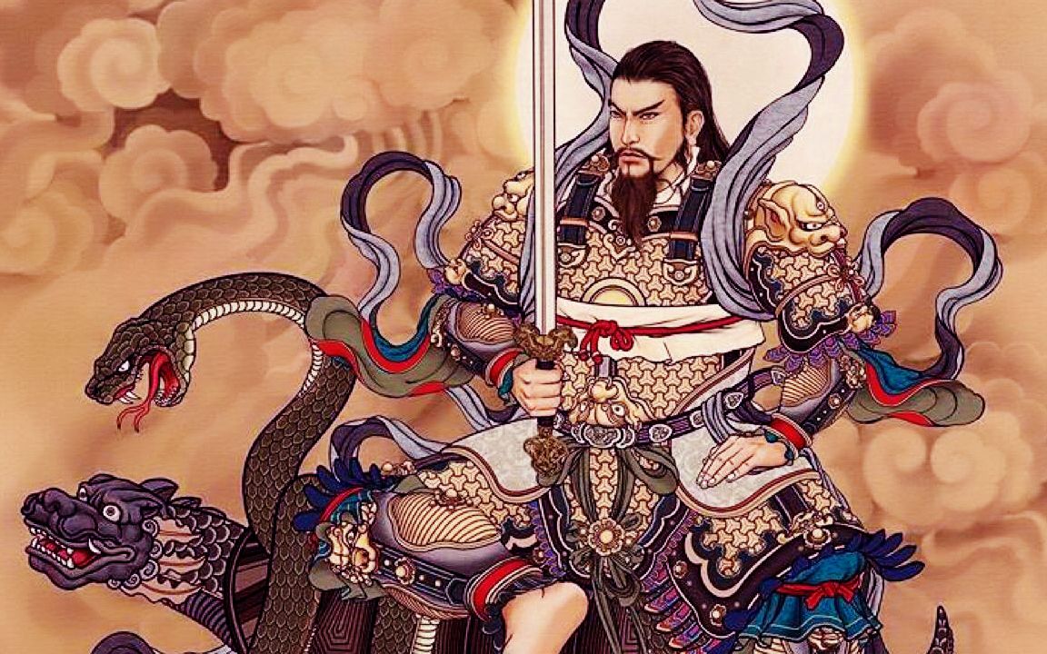真武大帝的黑旗有多厉害?可遮挡整个天庭,三界妖怪都怕他!