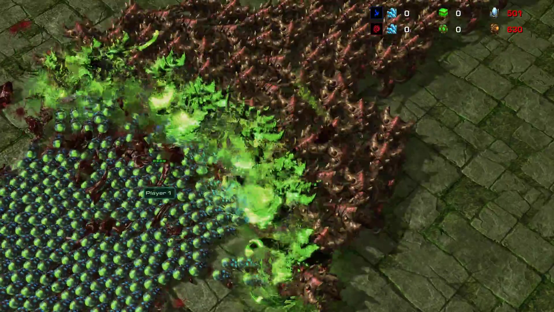 星际争霸2-5000 毒爆vs 500 大牛 滚滚红尘_哔哩哔哩_bilibili