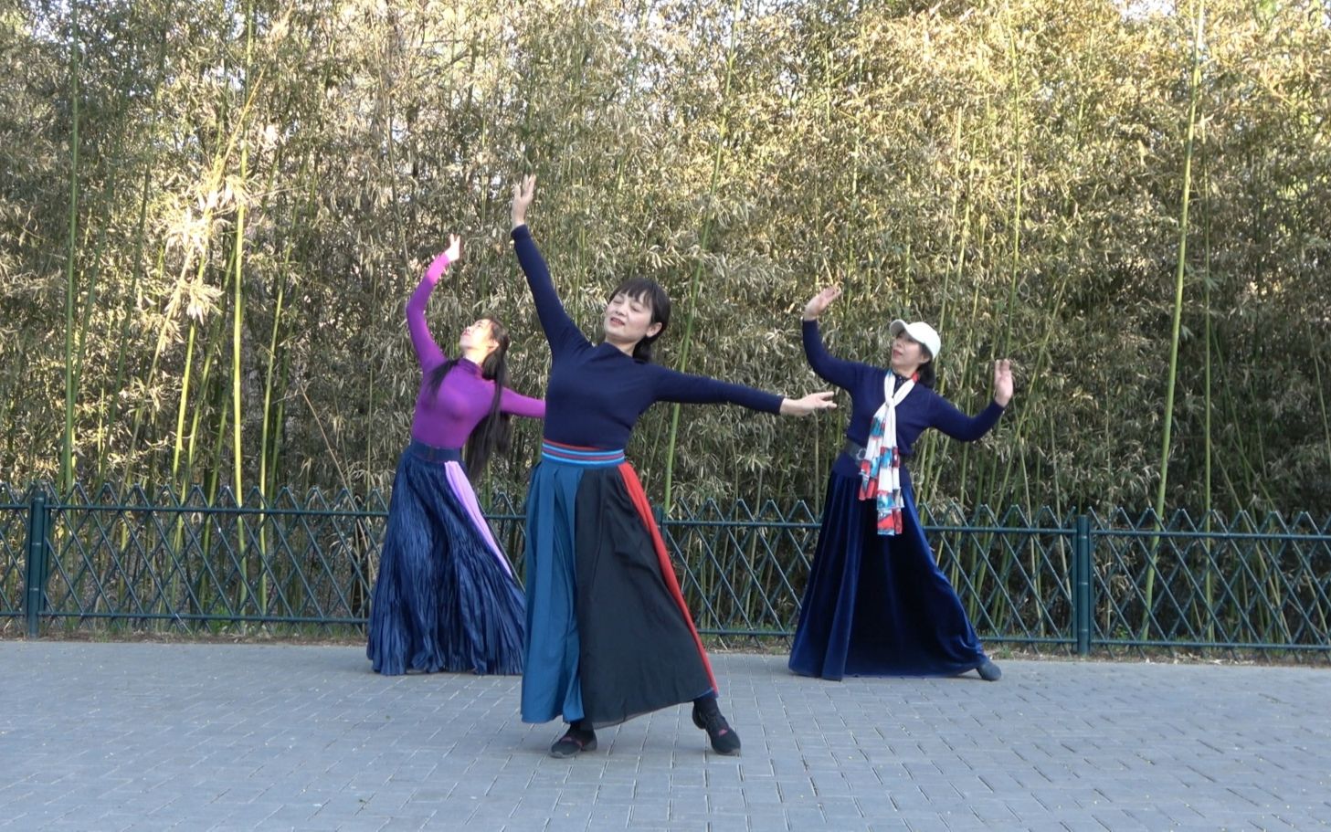 广场舞《春三月》歌好听,舞更美_哔哩哔哩_bilibili