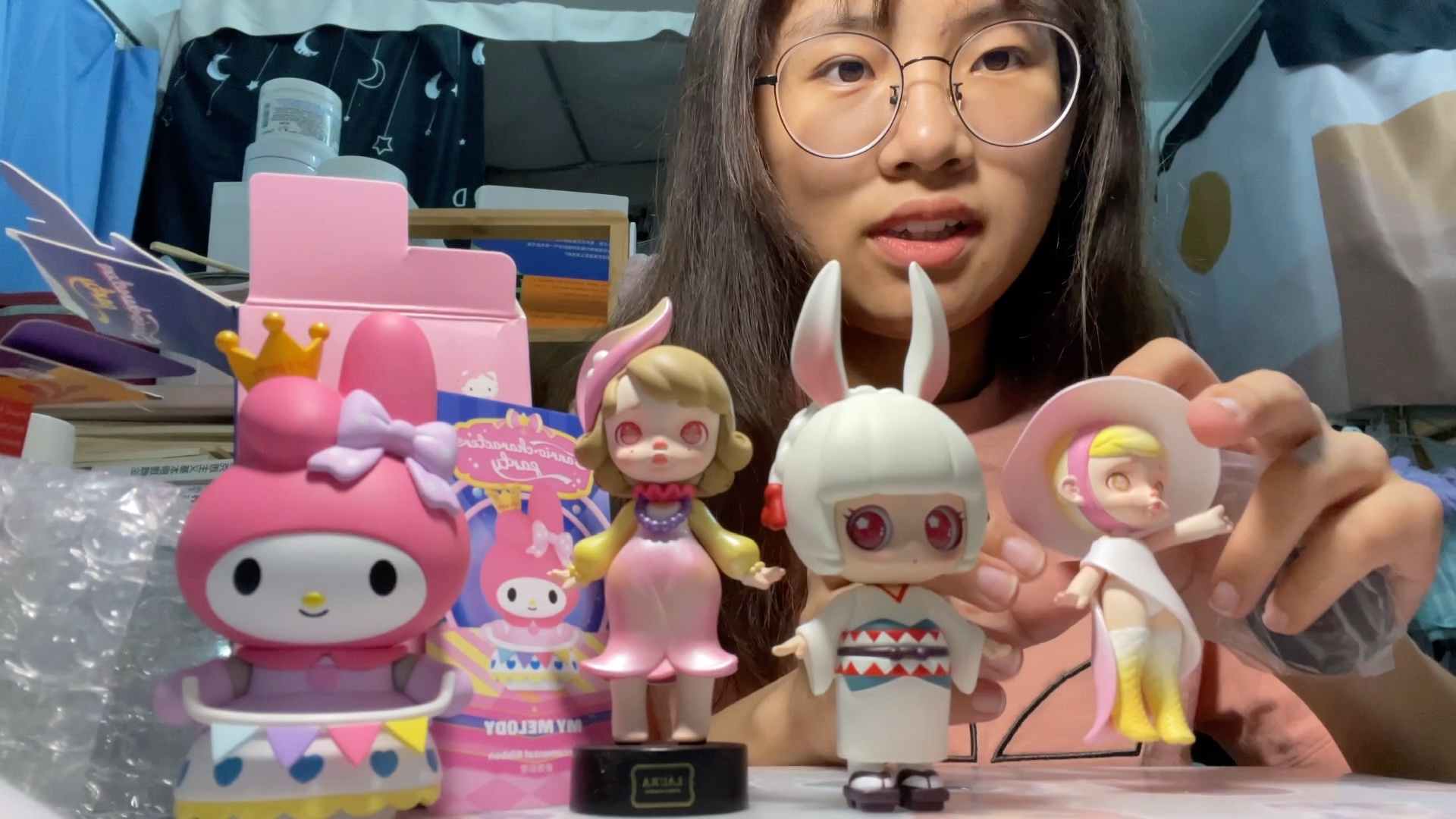 盲盒分享花卉小贵妇laura星星眼少女