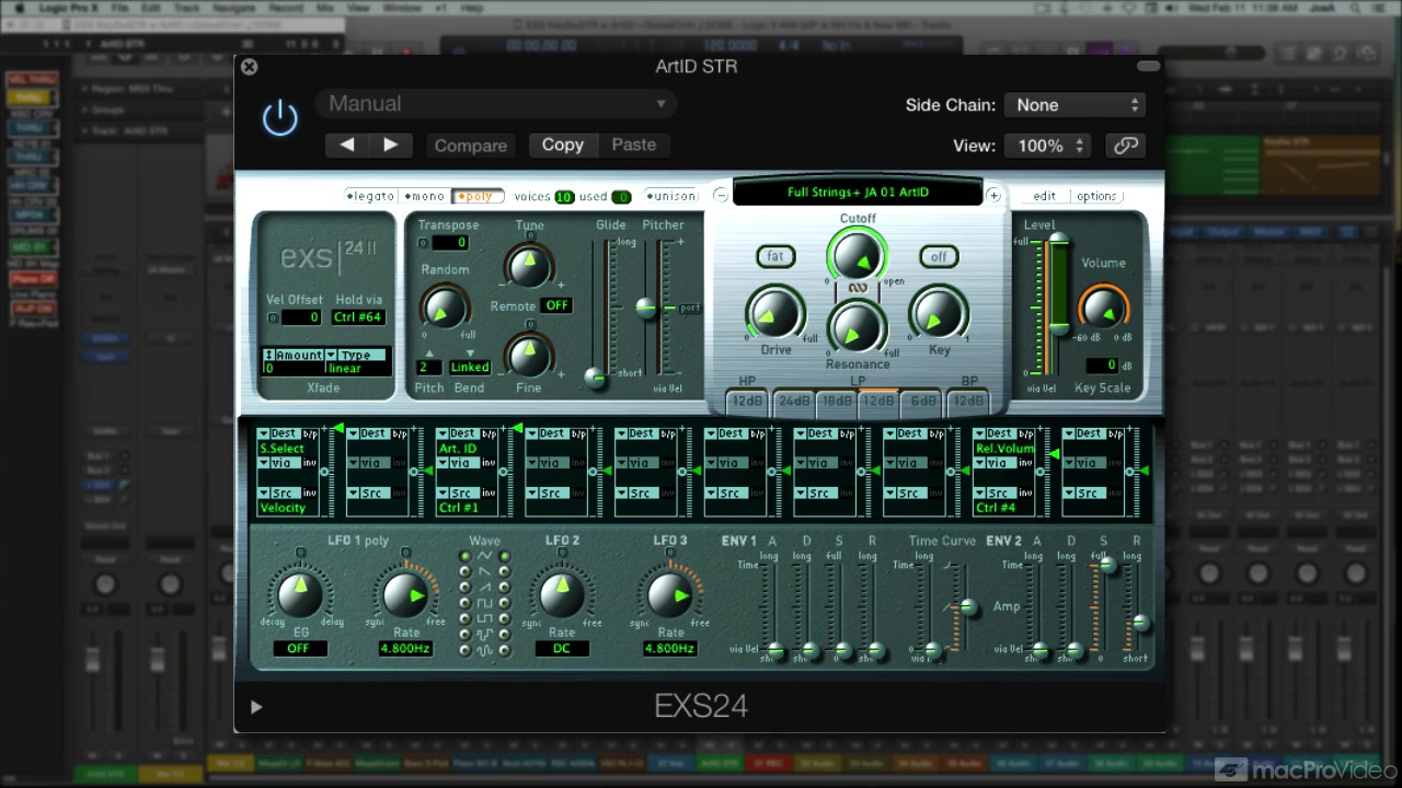 sampling.explored合成器教程macprovideo.logic.pro.x.201