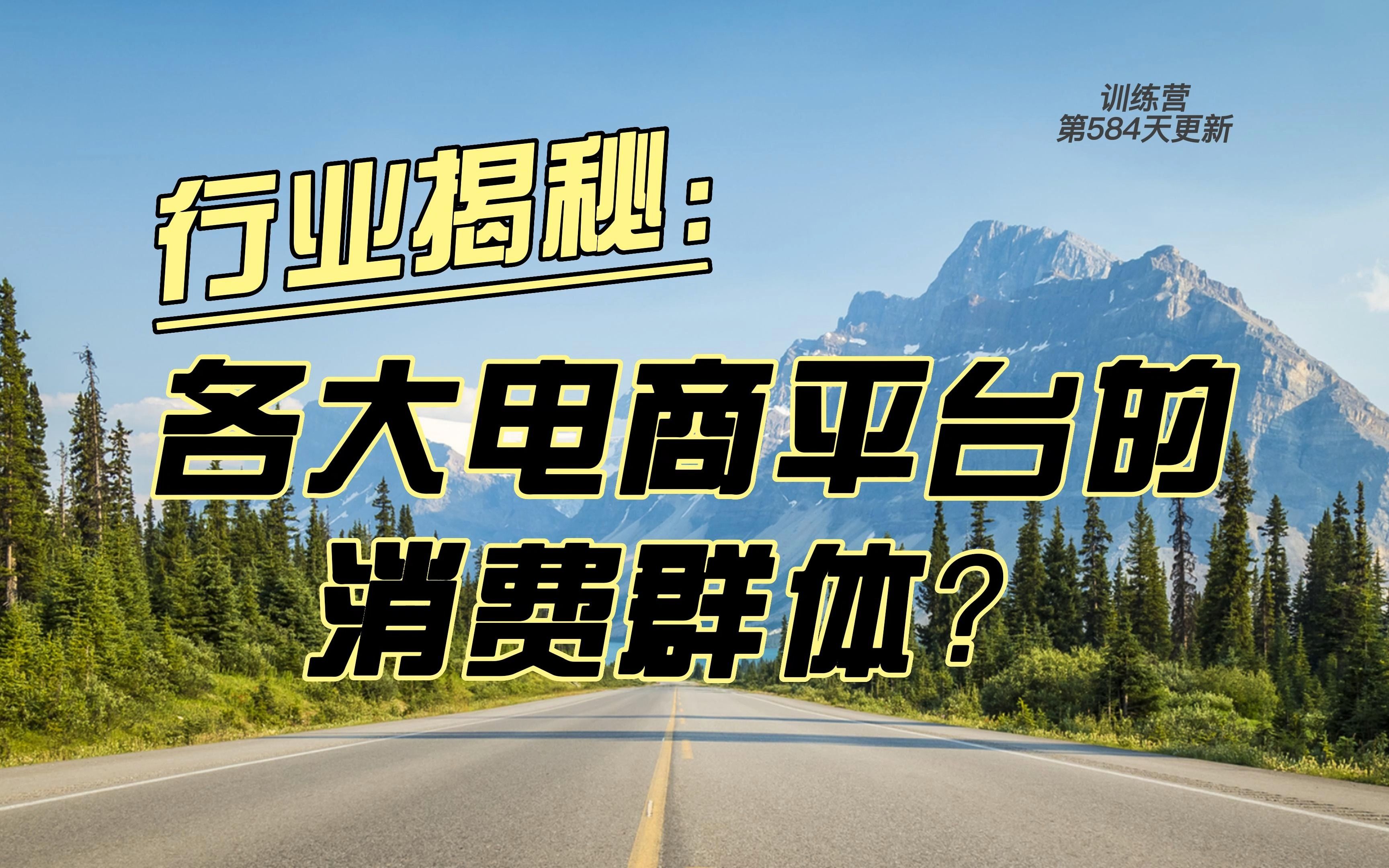 行业揭秘各大电商平台的消费群体?哔哩哔哩bilibili