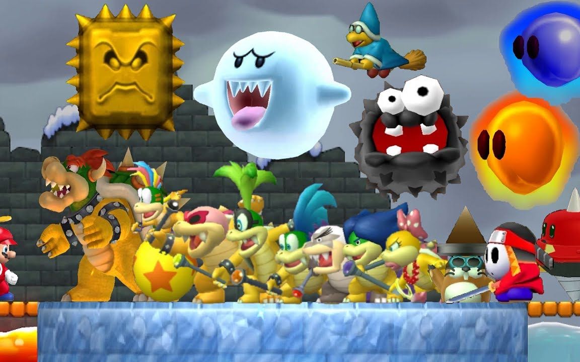 猫的x官新超级马里奥兄弟wii全boss攻略