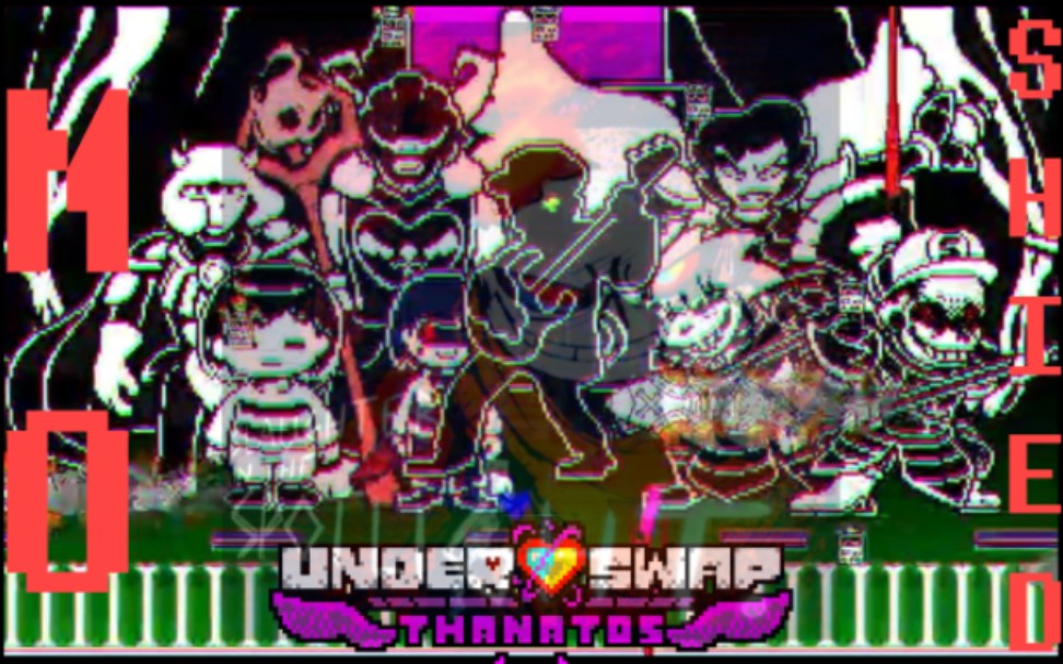 【无盾/余烬追忆】underswap-thanatos sans fight phase3(the end)一