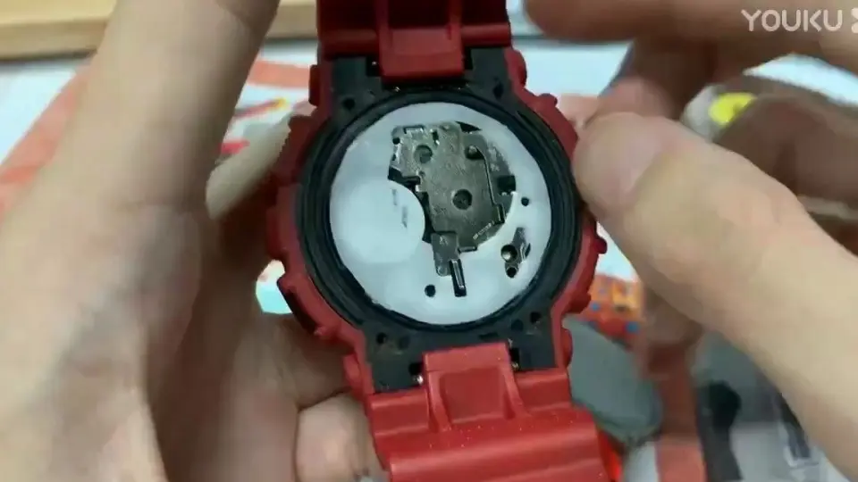 卡西欧GSHOCK-ga系列单电池换电池教程时间设置视频可以直接在卡西欧