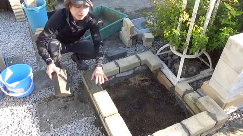 Diy用砖头做花台 哔哩哔哩 Bilibili