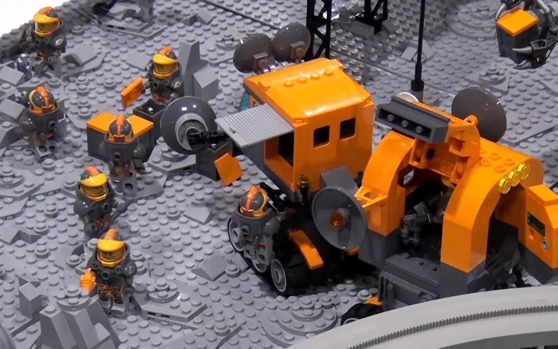 乐高月球基地moc-2016年阿拉巴马州积木展