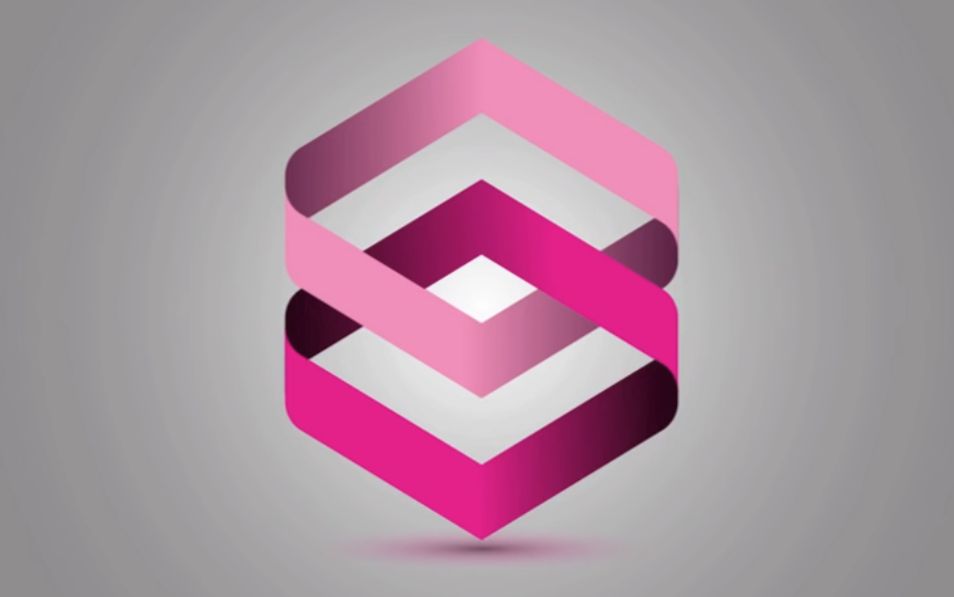 adobe illustrator cc - 3d logo design tutorial (cross ribbon)
