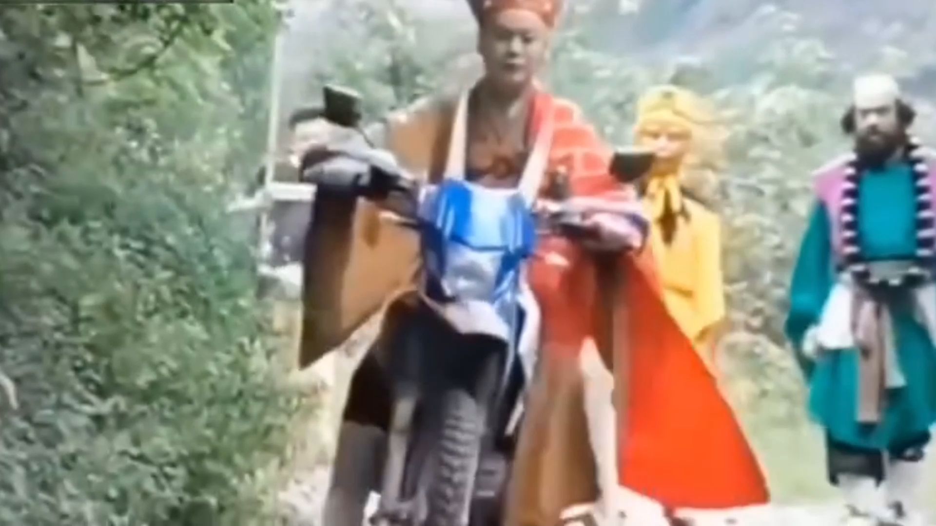 师父飙车,八戒骑摩托,西游花絮名场面