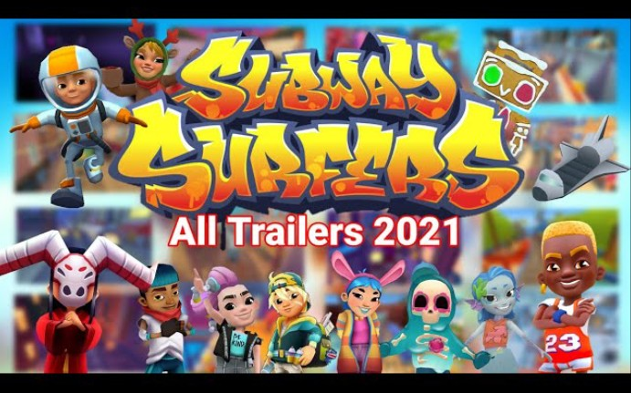 Subway Surfers All Trailers World Tour 2014 [OFFICIAL]_哔哩哔哩_bilibili