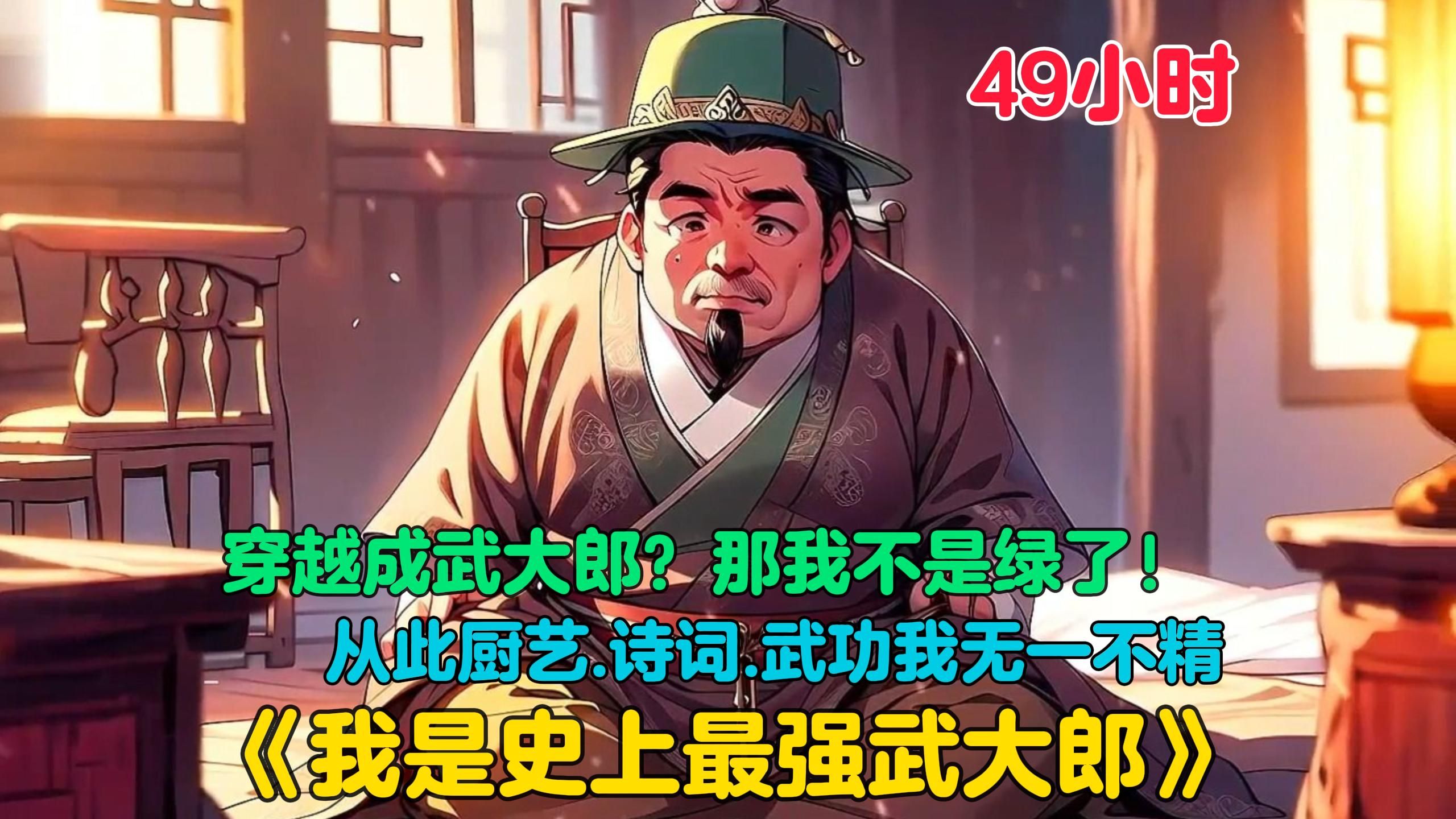 [图]【49小时】更新中《我是史上最强武大郎》我是史上最屌武大郎，不仅会厨艺，懂诗词，能武功。斩西门庆，虐王干娘。从此大宋出了个武植，他的名声广传天下，威震八方。