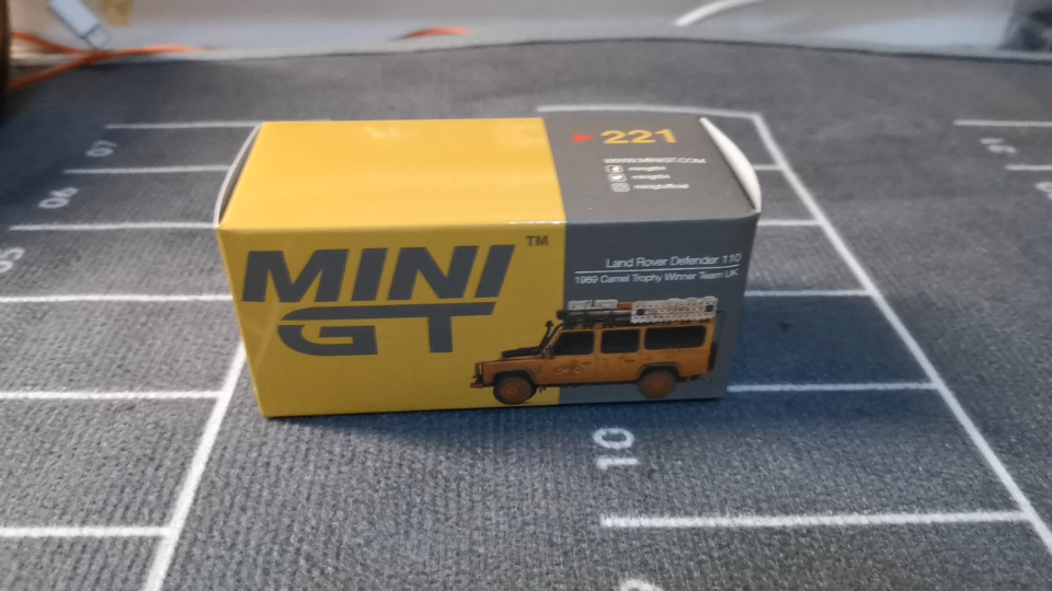 活动作品minigt路虎卫士骆驼杯泥版