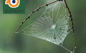 iBlender中文版插件 Cobweb (spidernet) generator 蜘蛛网特效生成器 Blender 教程哔哩哔哩bilibili